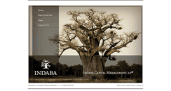 Desktop Screenshot of indabacapital.com